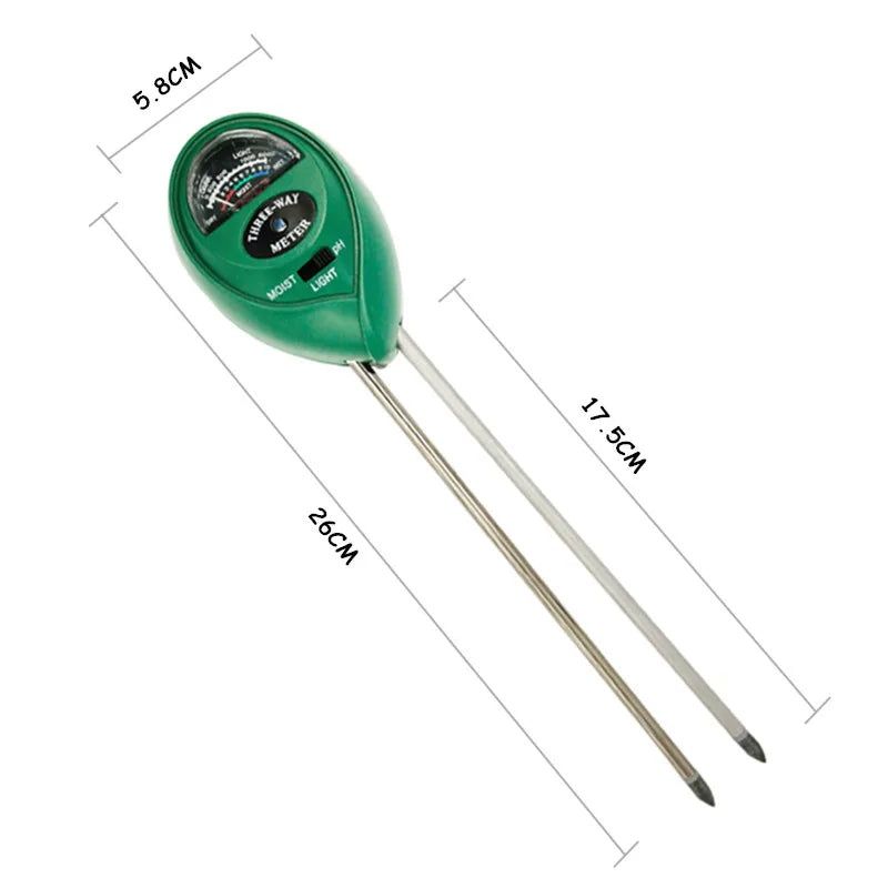 3/4 In 1 Digital Soil Meter &ndash; Multi Function Garden Tool