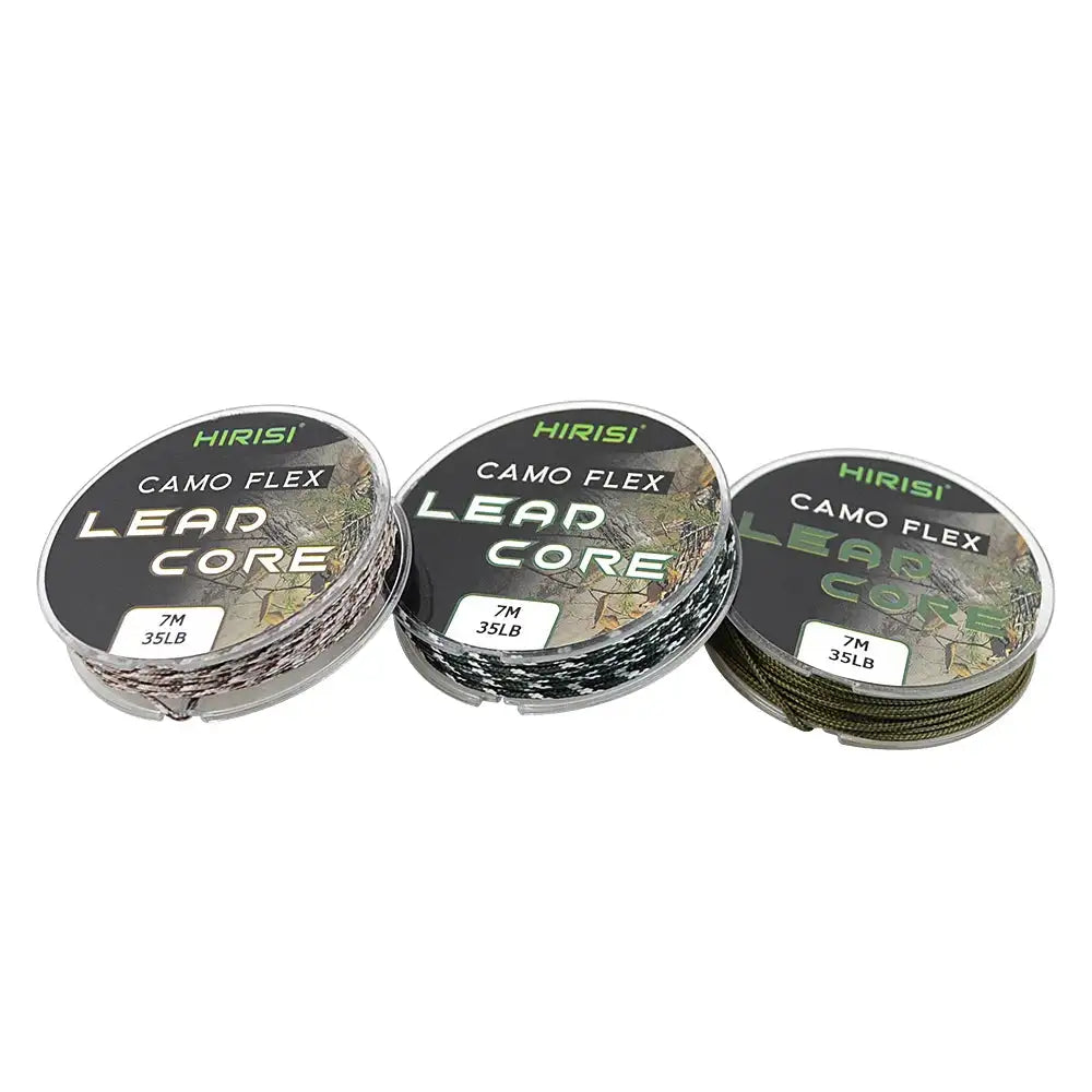 ThirtyFiveLb 7M Leadcore Carp Fishing Braided Line Hair Rigs