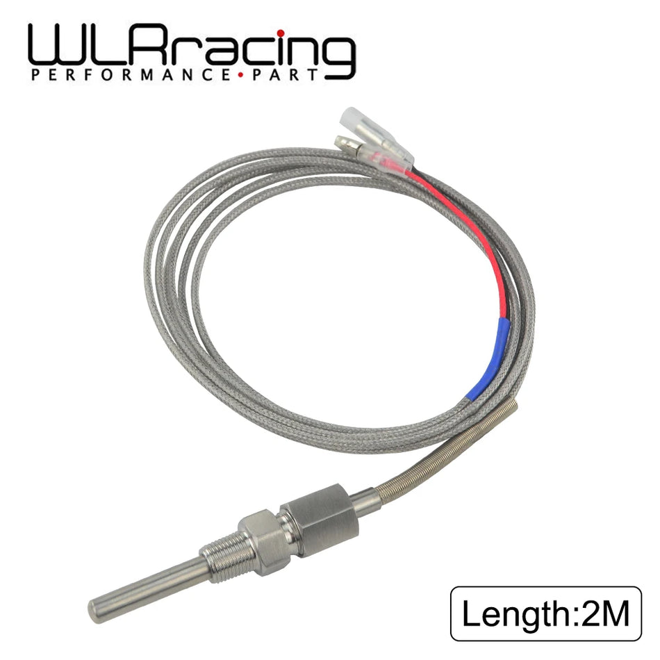 Uitlaatgastemperatuursensor EGT Probe 2-Meter Universeel 1/8 NPT Draad