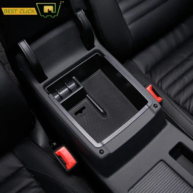 Armrest Storage Box For VW Volkswagen Passat B8 Sedan Variant Alltrack 2016 2017 2018 Center Console Bin Glove Tray Holder Case by InterCyprus Trading Ltd