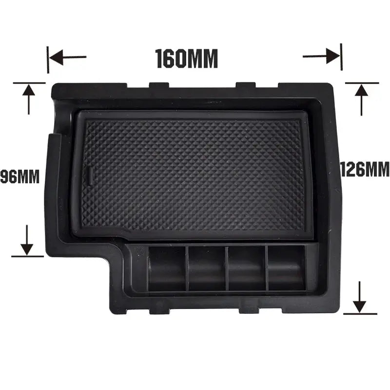 Fit For 2012- 2016 Subaru Impreza Storage Box Arm Rest Armrest Pallet Center Console Glove Bin Tray Styling 2013 2014 2015 by InterCyprus Trading Ltd