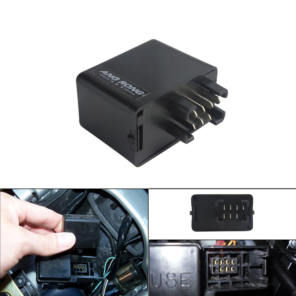 7 Pin Turn Signal Flasher Relay for Suzuki GSXR 600 750 SV GSF 650 DR-Z 400S