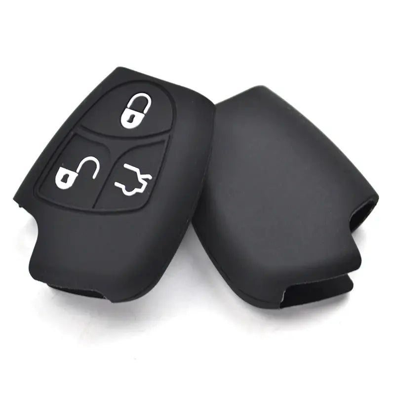 Silicone Key Case Cover For MERCEDES BENZ CLS SL C E S CLASS Keyless Fob Shell Skin Keyring Key Chain Holder Protector by InterCyprus Trading Ltd