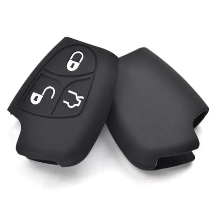 Silicone Key Case Cover For MERCEDES BENZ CLS SL C E S CLASS Keyless Fob Shell Skin Keyring Key Chain Holder Protector by InterCyprus Trading Ltd