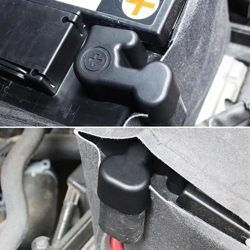 For VW Arteon Beetle A5 Scirocco Sharan Caddy 2012-2018 Car Battery Cathode Positive Electrode Pole Protector Cover Cap Tray by InterCyprus Trading Ltd