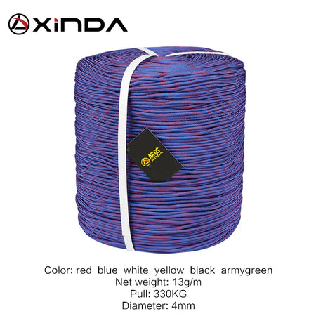 XINDA Escalada Paracord Rope &ndash; High Strength 4mm Cord
