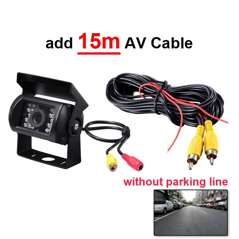 Waterproof Heavy Duty Backup Camera With IR Night Vision For Trucks by InterCyprus Trading Ltd