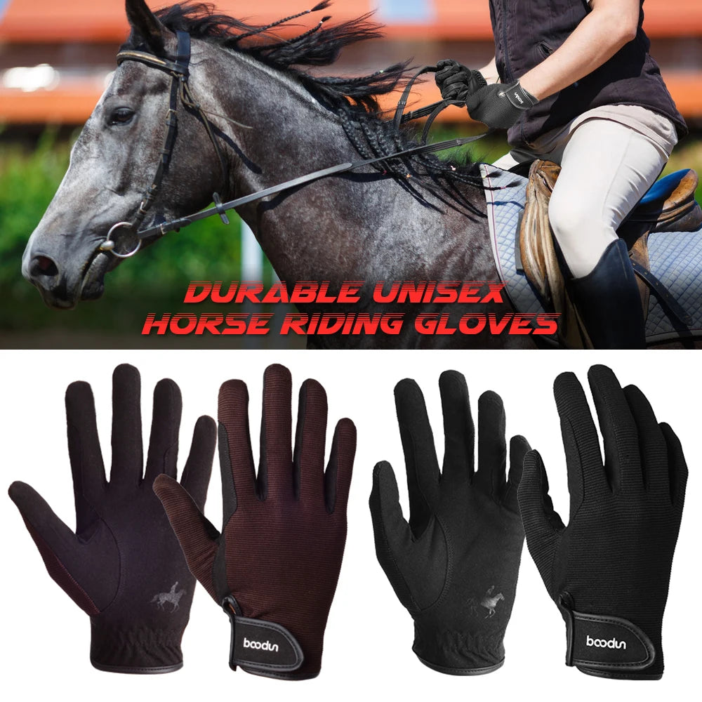 Professional Horse Riding Gloves &ndash; Lightweight Breathable
