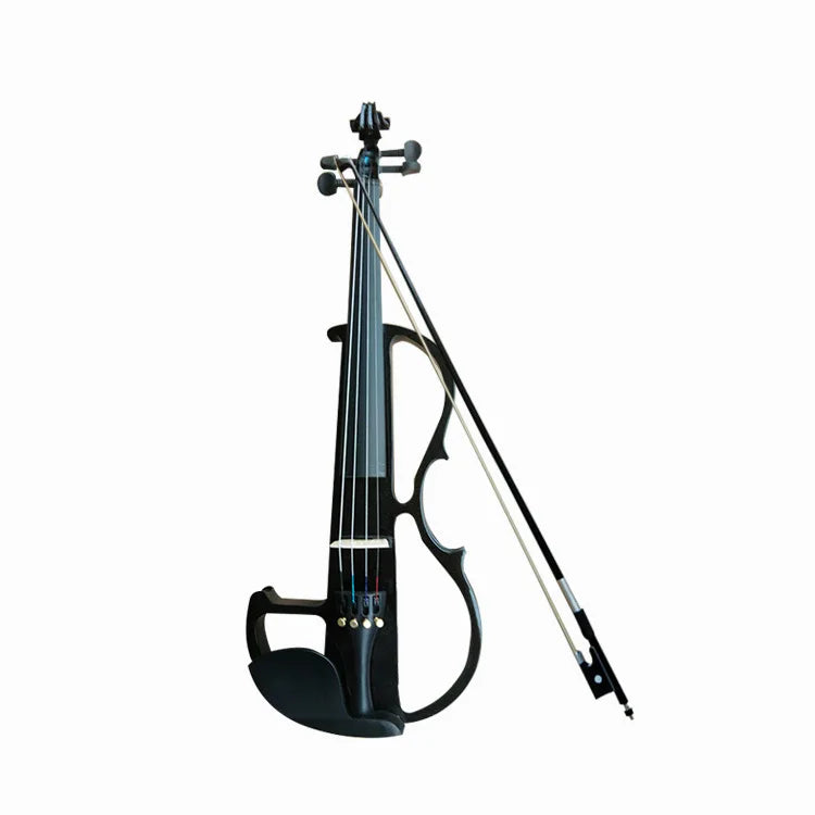Full Size Four By Four Electric Silent Violin - With Rosin