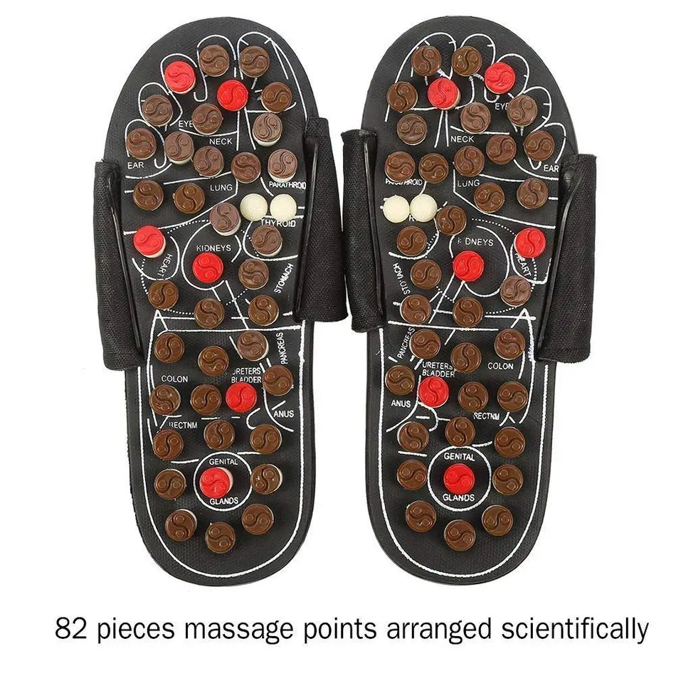 Foot Massage Slippers &ndash; Shiatsu Acupressure Therapy