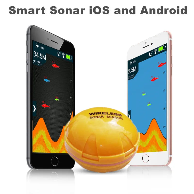 Wireless Sonar Fish Finder for Mobile - iOS &amp; Android Compatible