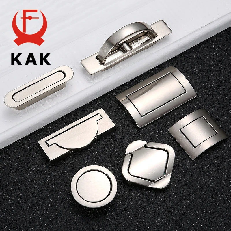 KAK Tatami Hidden Door Handle Zinc Alloy Flush Pull