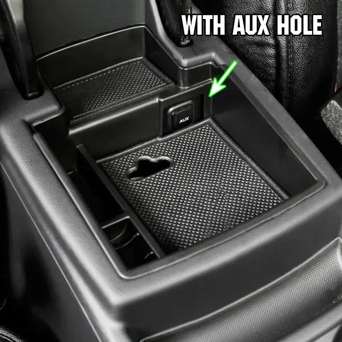 Armrest Storage Box For AUDI Q5 2009-2017 Center Console Bin Glove Tray Holder Case Car Organizer 2010 2011 2012 2013 2014 2015 by InterCyprus Trading Ltd