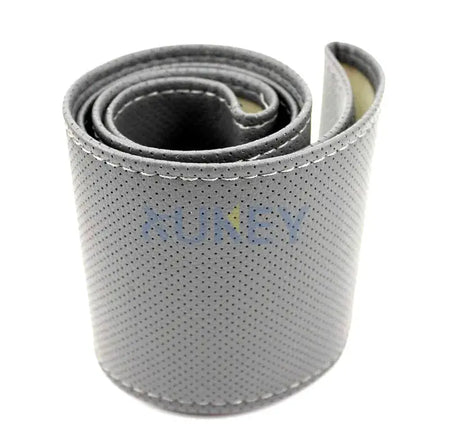 DIY PU Leather Auto Car Steering Wheel Cover Hand Sewing Hand-stitched With Thread Needle 38cm Breathable Steering Wheel Covers by InterCyprus Trading Ltd
