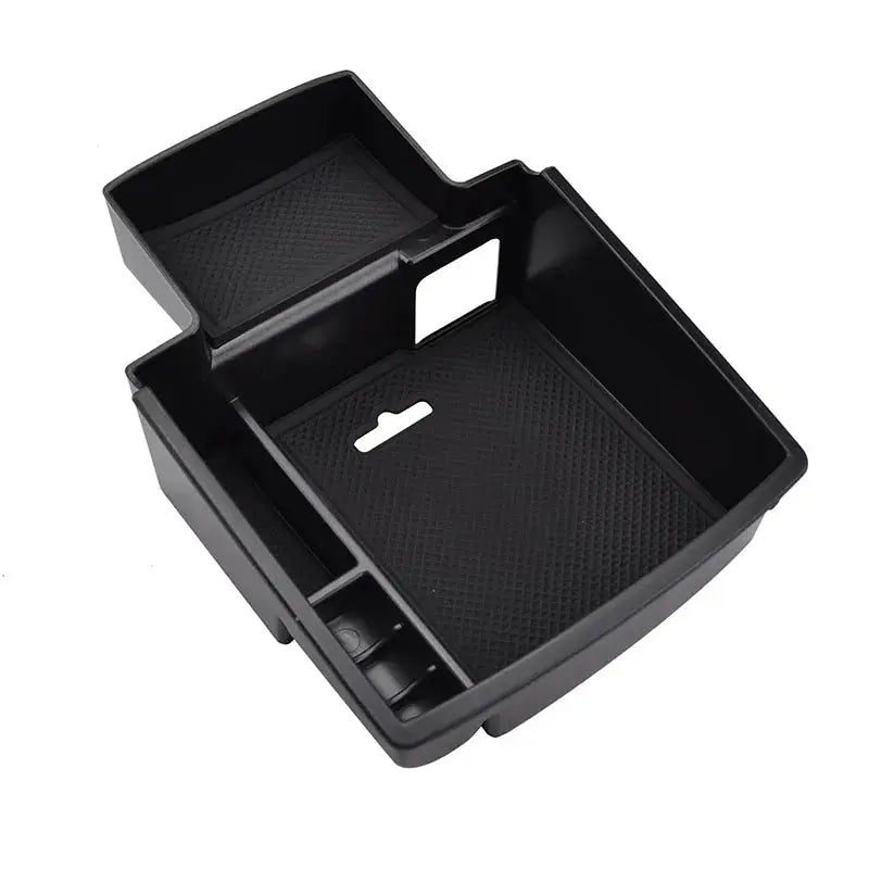 Armrest Storage Box For AUDI Q5 2009-2017 Center Console Bin Glove Tray Holder Case Car Organizer 2010 2011 2012 2013 2014 2015 by InterCyprus Trading Ltd