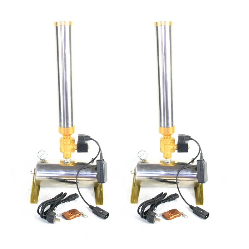 Confetti Cannon Remote Control 2-Pack 150W for Weddings and Events, Colorful Burst Machines