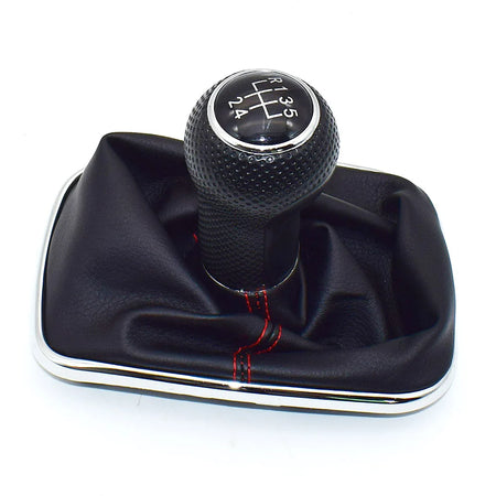 23mm Gear Shift Knob Lever Gaiter Boot &ndash; Stylish Upgrade for Volkswagen Models 5 Speed 1