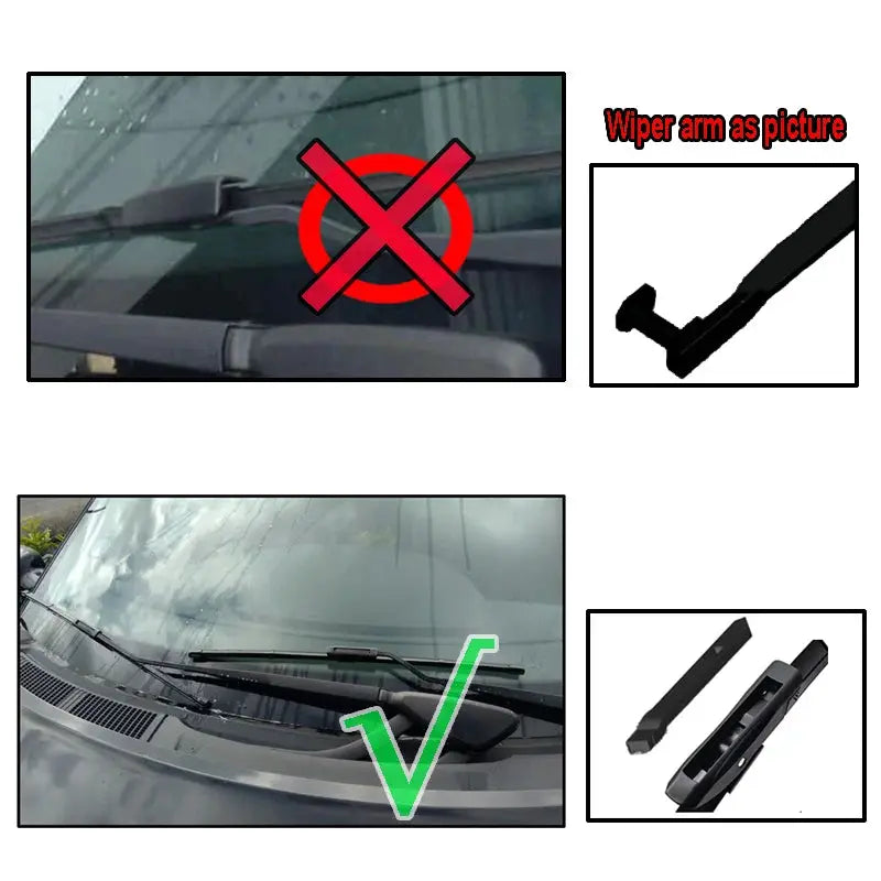 Misima Windshield Windscreen Wiper Blades For Renault Scenic 2 /Grand Scenic 2 Front Rear Set 2005 2006 2007 2008 2009 26"22"10" by InterCyprus Trading Ltd
