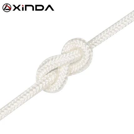XINDA Escalada Paracord Rope &ndash; High Strength 4mm Cord White-10m