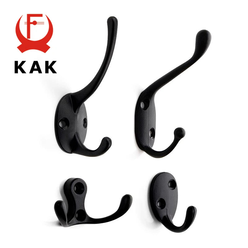 KAK Zinc Alloy Vintage Bronze Cloth Hooks Wall Hangers