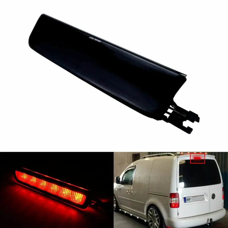 VW Caddy MK3 Lampa de Frână Spate de Nivel Înalt cu Lentilă Întunecată
