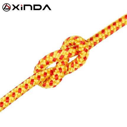 XINDA Escalada Paracord Rope &ndash; High Strength 4mm Cord Yellow-10m