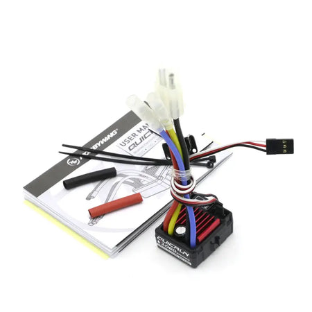 HobbyWing QuicRun 1060 60A Brushed Electronic Speed Controller ESC For 1:10 RC Car Waterproof For RC Car by InterCyprus Trading Ltd