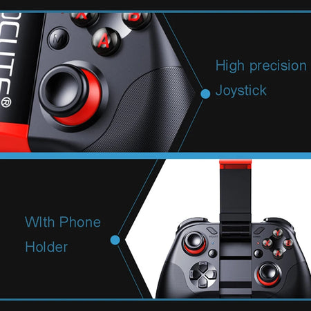 Bluetooth Mobile Gamepad Controller for iPhone, Android, and PC