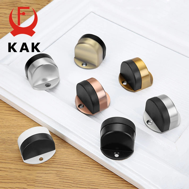 KAK Stainless Steel Door Stopper Waterproof Silent Holder