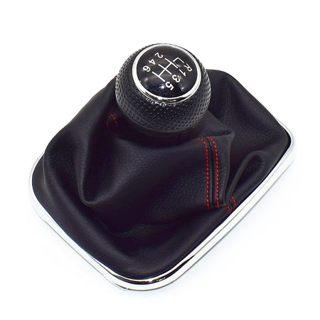 23mm Gear Shift Knob Lever Gaiter Boot &ndash; Stylish Upgrade for Volkswagen Models 6 Speed