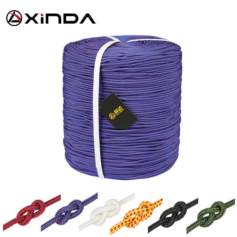 XINDA Escalada Paracord Rope &ndash; High Strength 4mm Cord
