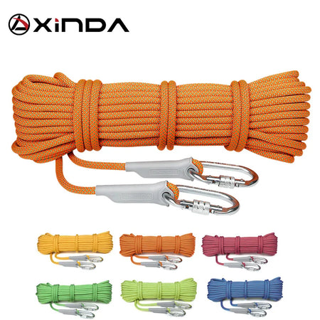 XINDA 10m Rock Climbing Rope &ndash; High Strength 5500lbs