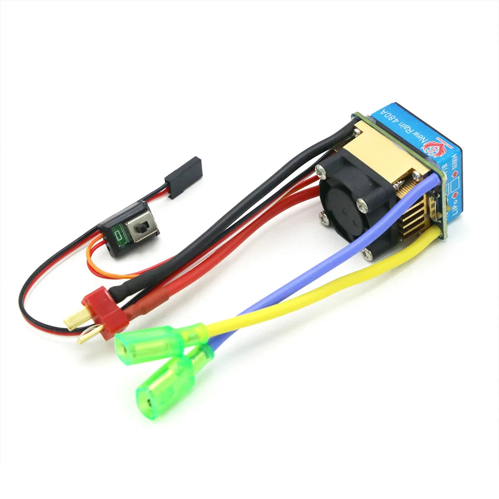 RC 160A / 320A / 480A ESC 380/540/775 Brushed Motor Speed Controller Dual Mode Regulator Band Brake for 1:10 Car Bait Boat by InterCyprus Trading Ltd