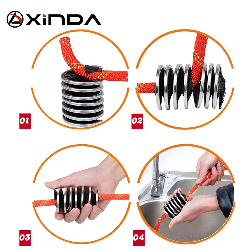 Xinda Rope Brush XD Q9705 &ndash; Outdoor Cleaning Tool