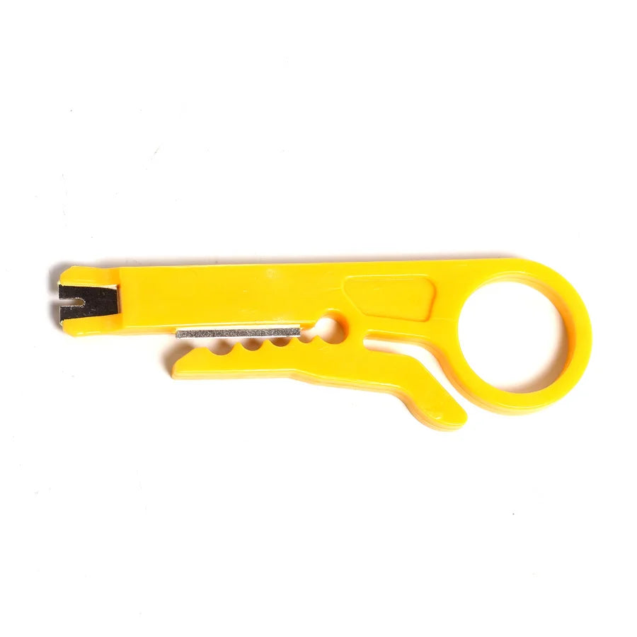 🟠 Mini Portable Wire Stripper Knife Primper Primping Tool Tool Cable Stripping Cutter Multi Tools Cut Line Pocket Multitool