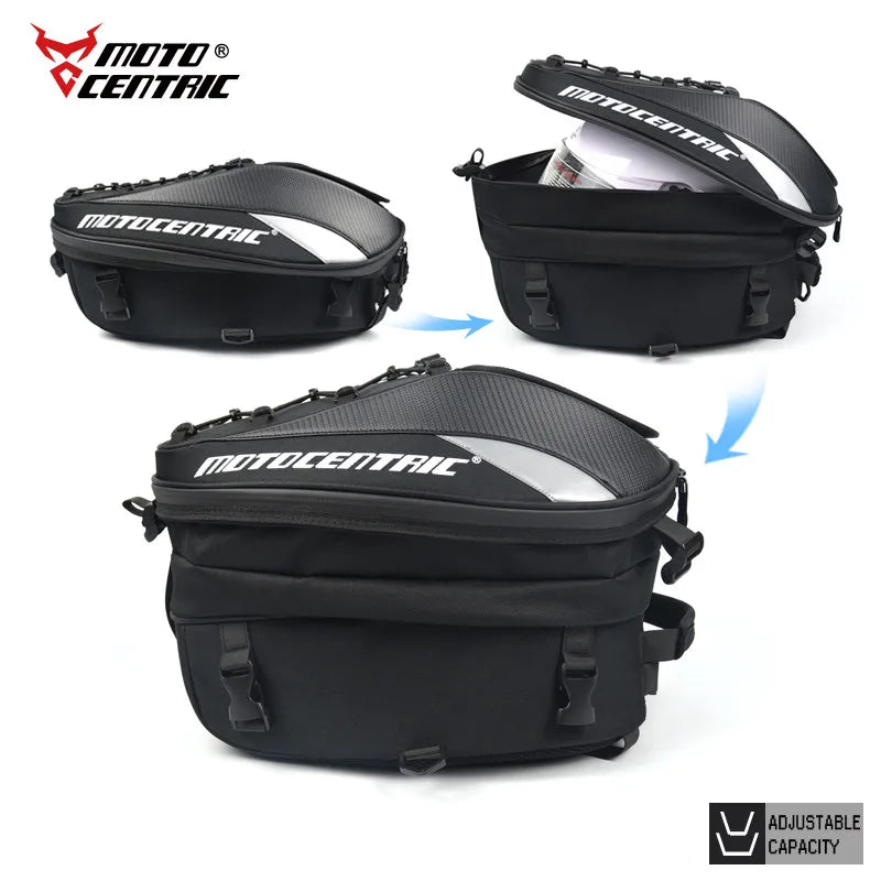 MC-0102 - Waterproof Motorcycle Tail Bag With High Capacity