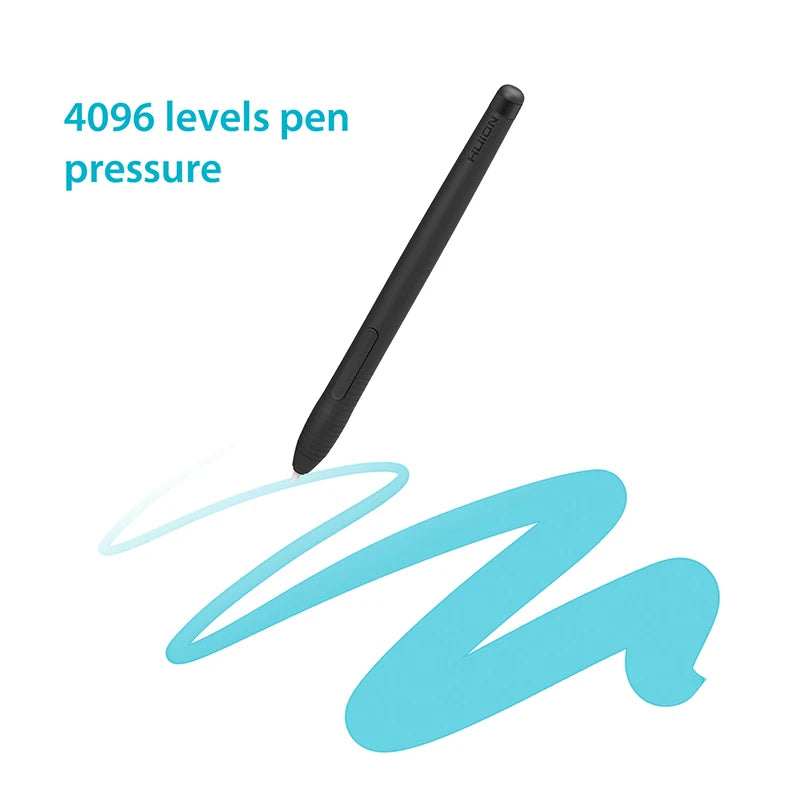 Huion PW201 Batterifri Penna Med 4096 Nivåer Och Dubbel Sidesknappar För H430P
