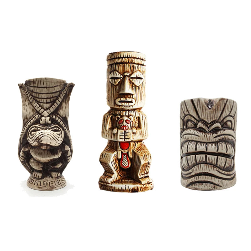 Hawaii Tiki Mug Ceramic - Eco Friendly Cocktail Cup