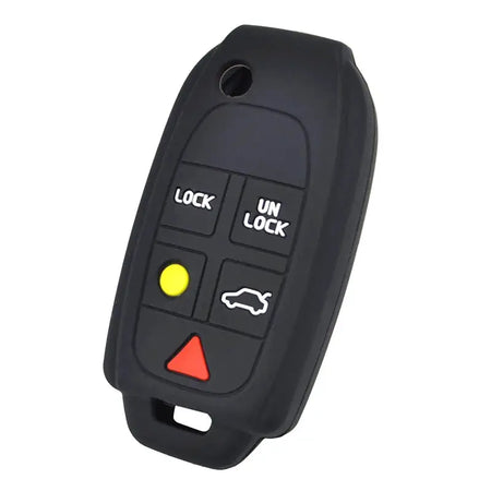 Silicone Car Key Case For Volvo XC90 S80 XC70 S60 V70 Cover Keyless Remote Fob Shell Skin Keyring Key Chain Holder Protector by InterCyprus Trading Ltd