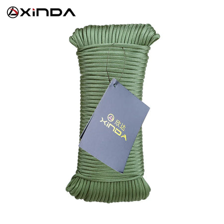 Xinda Catch Rope Mountaineering &ndash; 9 Core Life Saving Rope Green-50m