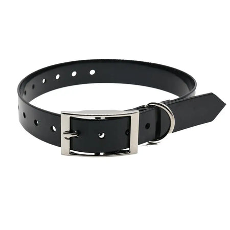 Waterproof TPU &amp; Nylon Dog Collar - Stylish, Durable, and Easy to Clean Black / L