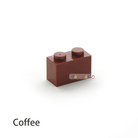 500pcs Thick 1x2 Dots DIY Blocks Bricks &ndash; Lego Compatible