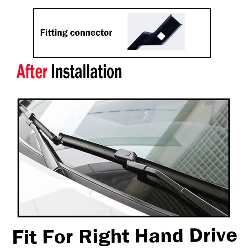 Misima 26" 14" 10" Front Rear Windshield Windscreen Wiper Blades For Opel Mokka Chevrolet Trax 2012 2013 2014 2015 2016 2017 by InterCyprus Trading Ltd