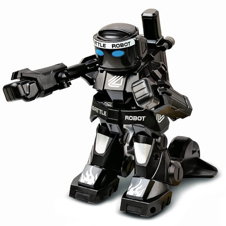 RC Robot Battle Boxing Robot Toy &ndash; Two-Player Battle Mode 1 Black