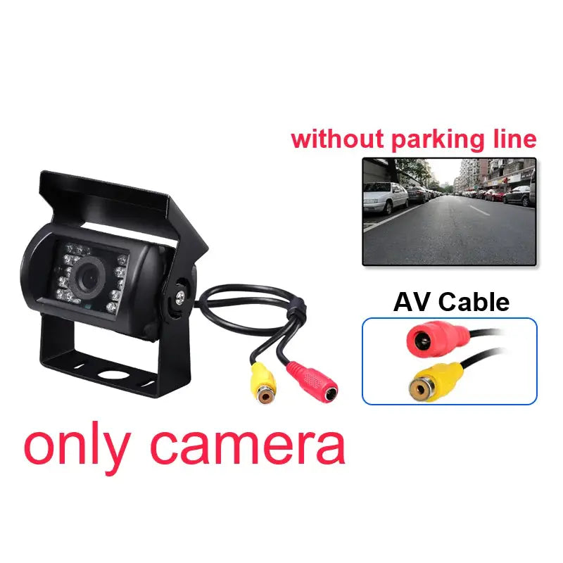 Waterproof Heavy Duty Backup Camera With IR Night Vision For Trucks by InterCyprus Trading Ltd