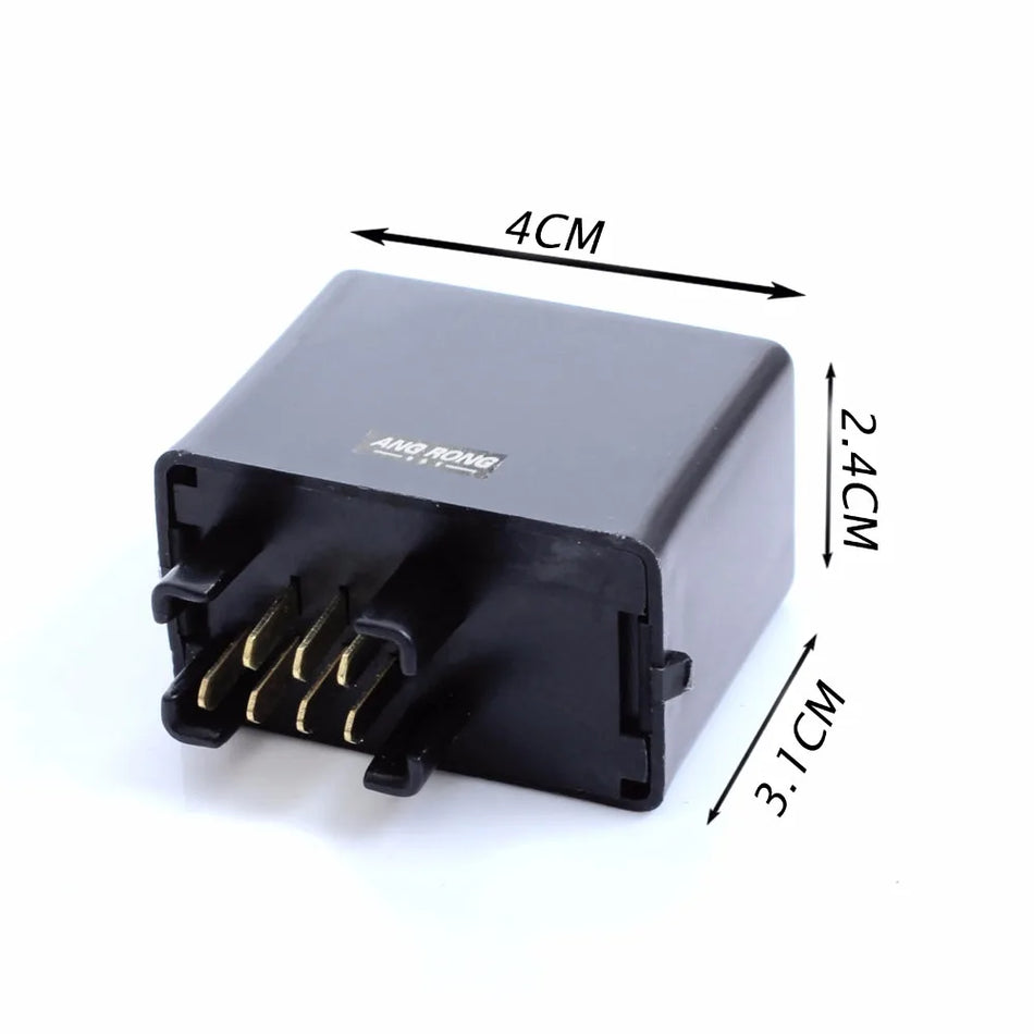 LED Flasher Relay for Suzuki GSXR Bandit 600 750 1200 GSX 1400 7 Pin 12V Electronic Upgrade