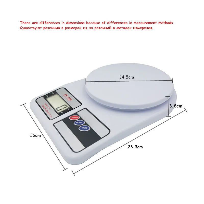 SF400 Digital Scale &ndash; 10kg 1g Precision LCD Display