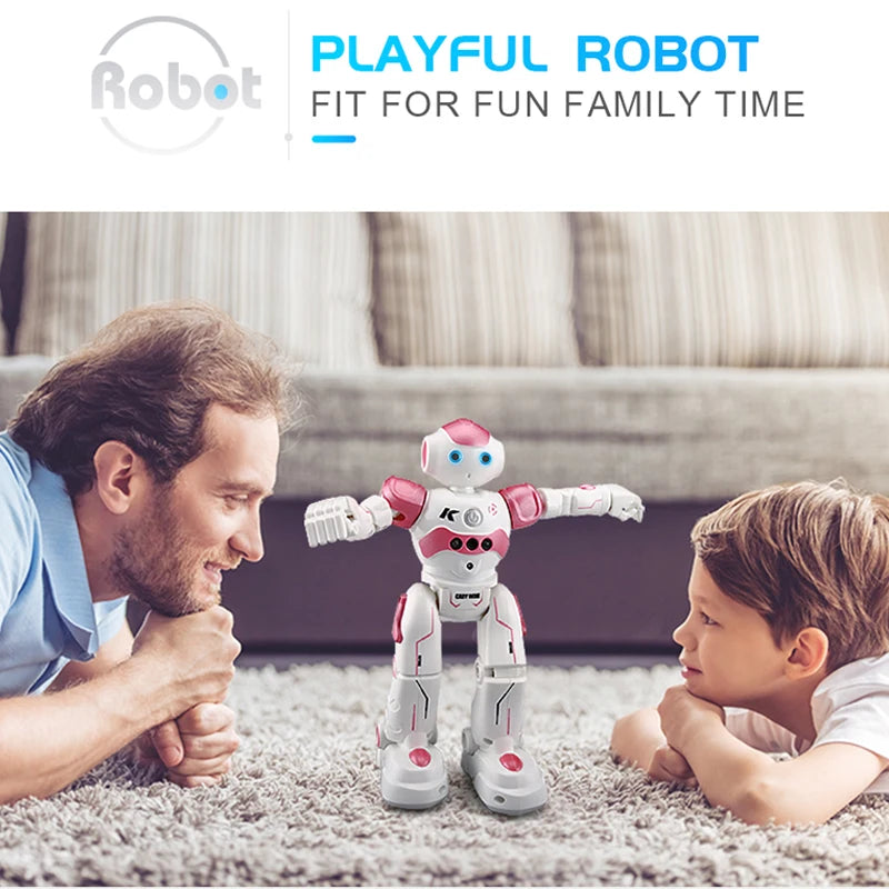 Jouet Robot RC JJRC avec télécommande par geste IR pour enfants