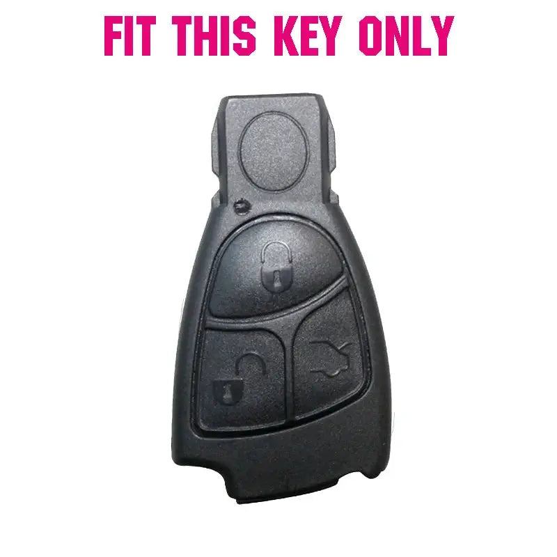 Silicone Key Case Cover For MERCEDES BENZ CLS SL C E S CLASS Keyless Fob Shell Skin Keyring Key Chain Holder Protector by InterCyprus Trading Ltd
