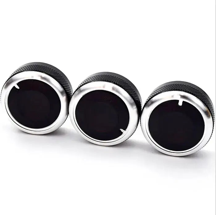 3PC FIT FOR TOYOTA YARIS VITZ ECHO 1998-2005 XP10 SWITCH KNOBS COVER HEATER HEAT CLIMATE CONTROL BUTTONS A/C Air Condition KNOB by InterCyprus Trading Ltd